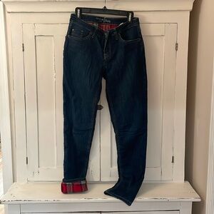 Fleec Lined Jeans